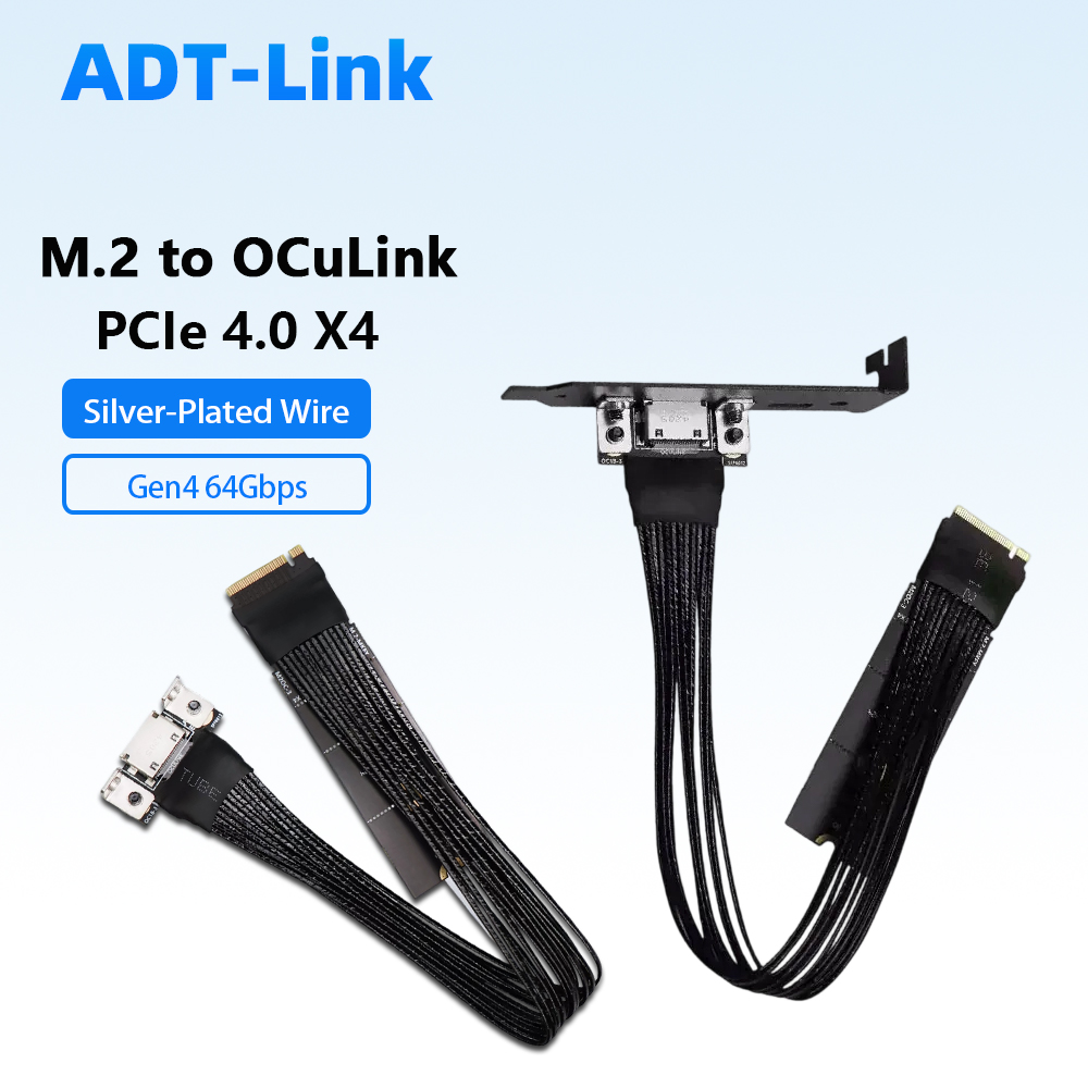 External Gpu Dock Pcie 4.0 Oculink - Cabo de Extensão M.2 M-Key para