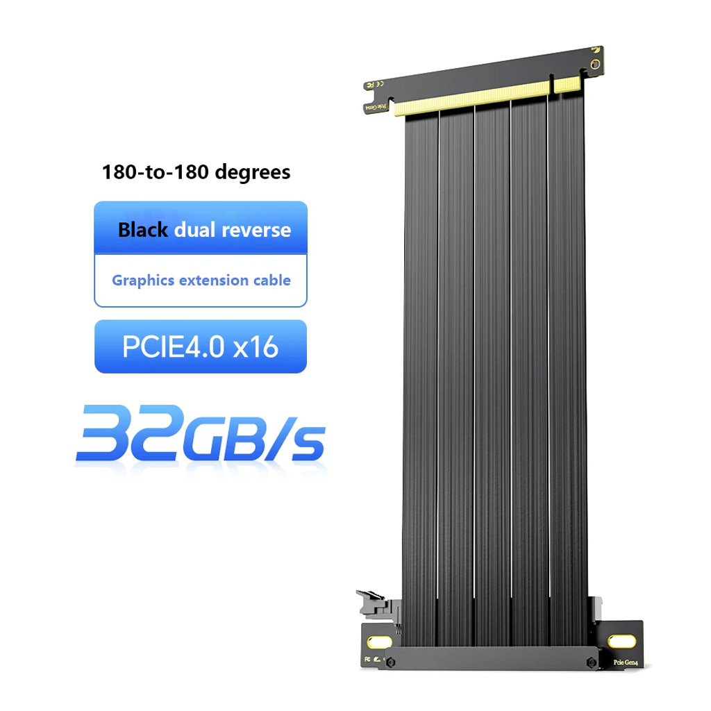 Cabo Extensor Riser para GPU P - Pcie 4.0 X16 Riser Cable 90 Degree avaliação e preço