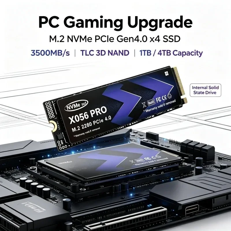 SSD M.2 NVMe PCIe 4.0 de alta  - M.2 Nvme 4Tb Pcie 4.0 Ssd avaliação e preço