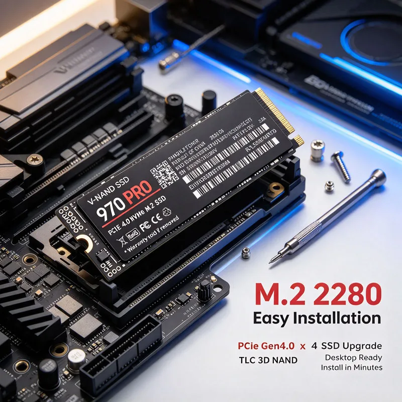 Novo SSD M.2 NVMe 970 PRO PCIe - M.2 Nvme 4Tb Pcie 4.0 Ssd avaliação e preço