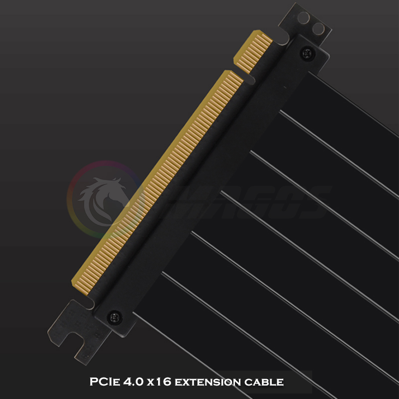 Extensão da placa de vídeo do  - Pcie 4.0 X16 Riser Cable 90 Degree avaliação e preço
