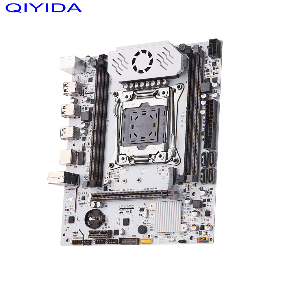 Qiyida x99 conjunto de placa-m - X99 Dual Cpu Motherboard Combo avaliação e preço