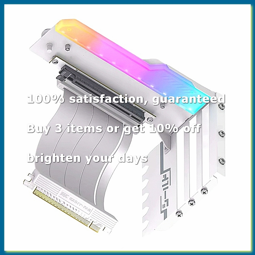 ● Suporte vertical para montag - Pcie 4.0 X16 Riser Cable 90 Degree avaliação e preço