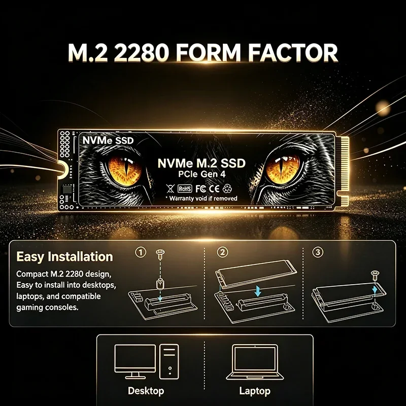 Eyes – Disco rígido SSD M.2 de - M.2 Nvme 4Tb Pcie 4.0 Ssd avaliação e preço