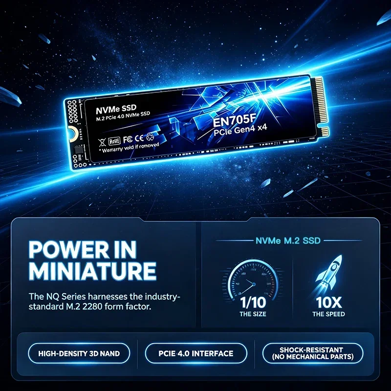 EN705F SSD M.2, disco rígido d - M.2 Nvme 4Tb Pcie 4.0 Ssd avaliação e preço