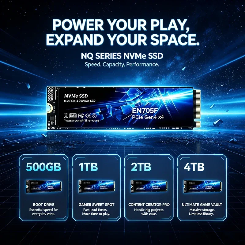 EN705F SSD M.2, disco rígido d - M.2 Nvme 4Tb Pcie 4.0 Ssd avaliação e preço