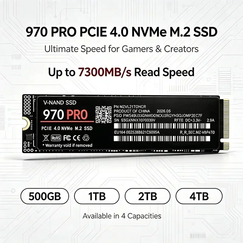 970 PRO M.2 NVMe 2280 SSD Inte - M.2 Nvme 4Tb Pcie 4.0 Ssd avaliação e preço