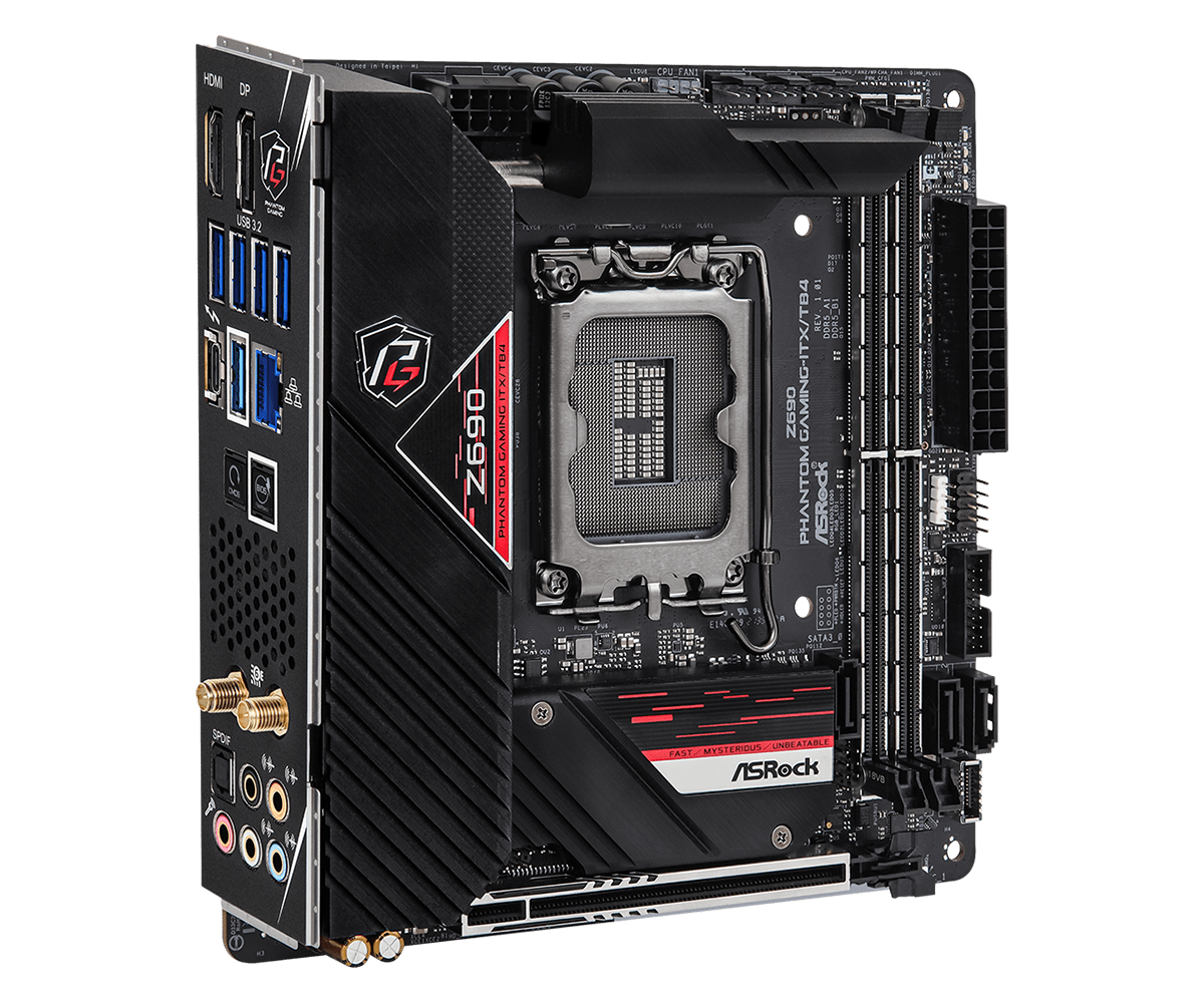 Placa-mãe Mini-ITX ASROCK Z690 - Lga 1700 Ddr5 Itx Motherboard avaliação e preço