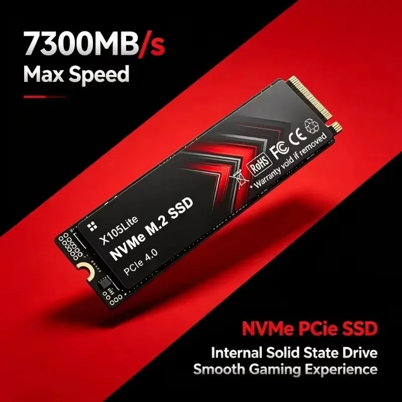 SSD NVMe X105Lite, disco rígid - M.2 Nvme 4Tb Pcie 4.0 Ssd avaliação e preço