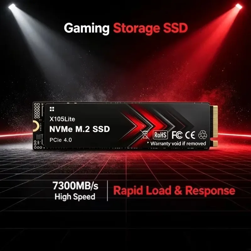 SSD NVMe X105Lite, disco rígid - M.2 Nvme 4Tb Pcie 4.0 Ssd avaliação e preço